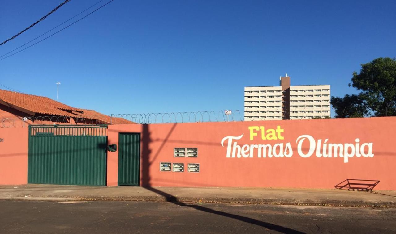 Flat Thermas Olimpia - 300 Metros Do Thermas Dos Laranjais Exteriör bild